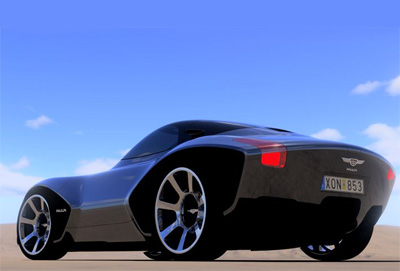 Paulin VR Concept sports car for 2012