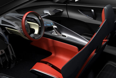 Toyota FT-HS Hybrid Sports Concept interior