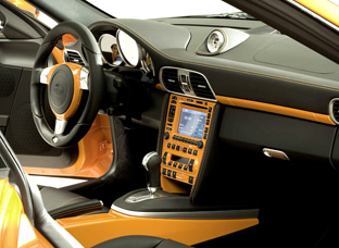 Porsche 997 based TechArt GTstreet interior