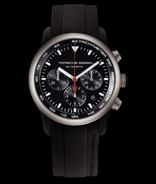 Porsche Design Dashboard P6612 Automatic Chrono PAC Aluminium