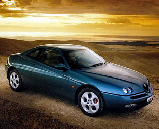 Blue Alfa Romeo