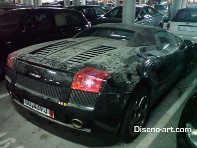 Dumped Lamborghini Gallardo Spyder 