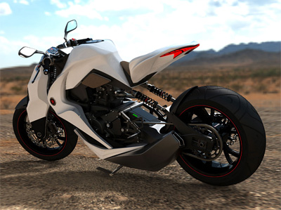 Izh 2012 concept motorbike