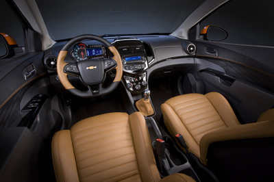 Chevrolet Sonic Z-Spec interior