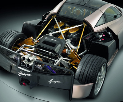 Pagani Huayra engine