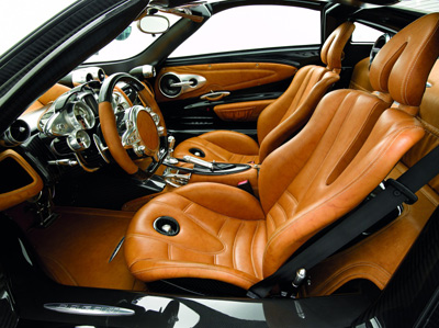 Pagani Huayra interior