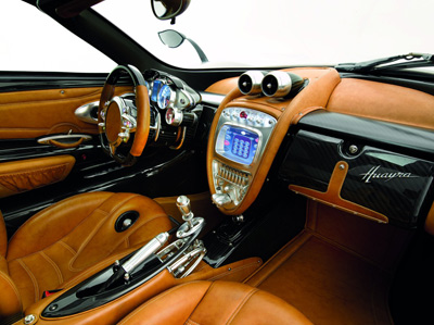 Pagani Huayra interior