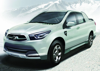 SsangYong SUT 1 Concept to debut at 2011 Geneva Motor Show 